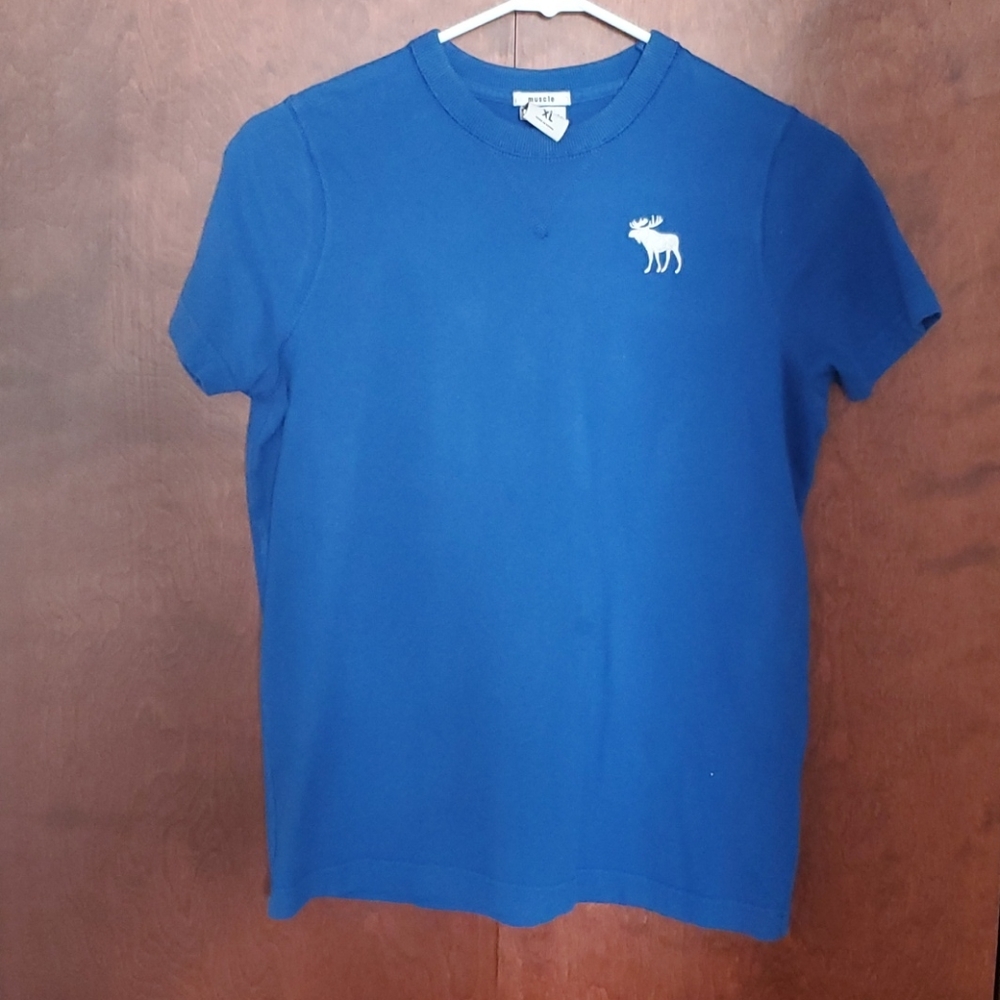 B2G1 SALE!  💕  Abercrombie Kids - Royal Blue Muscle Logo T - XL